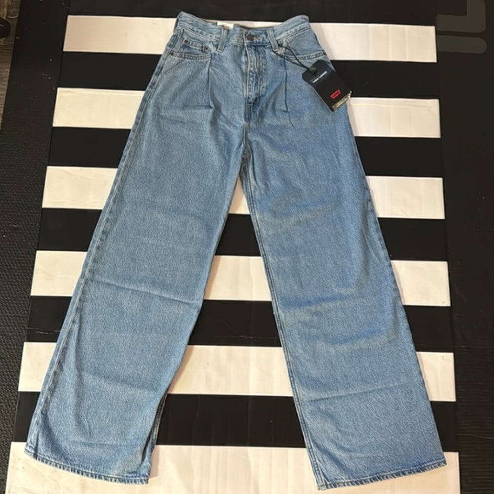 PREMIUM LEVIS PLEATED HIGH LOOSE JEAN